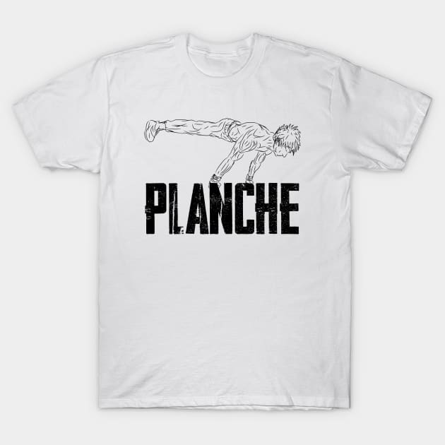PLANCHE - CALISTHENICS T-Shirt by Speevector